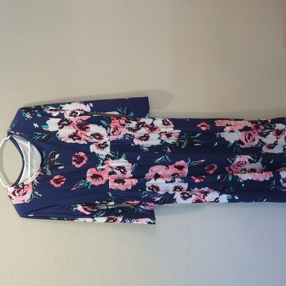 Floral Maternity Dress Shein